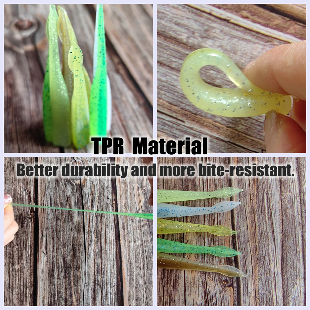 10 uds/pkt cebo de natación señuelo de pesca suave 7,5mm 2,1g anzuelo con cabeza de anzuelo Minnow pescado blando para lubina Pike perca Chub - imagen 4