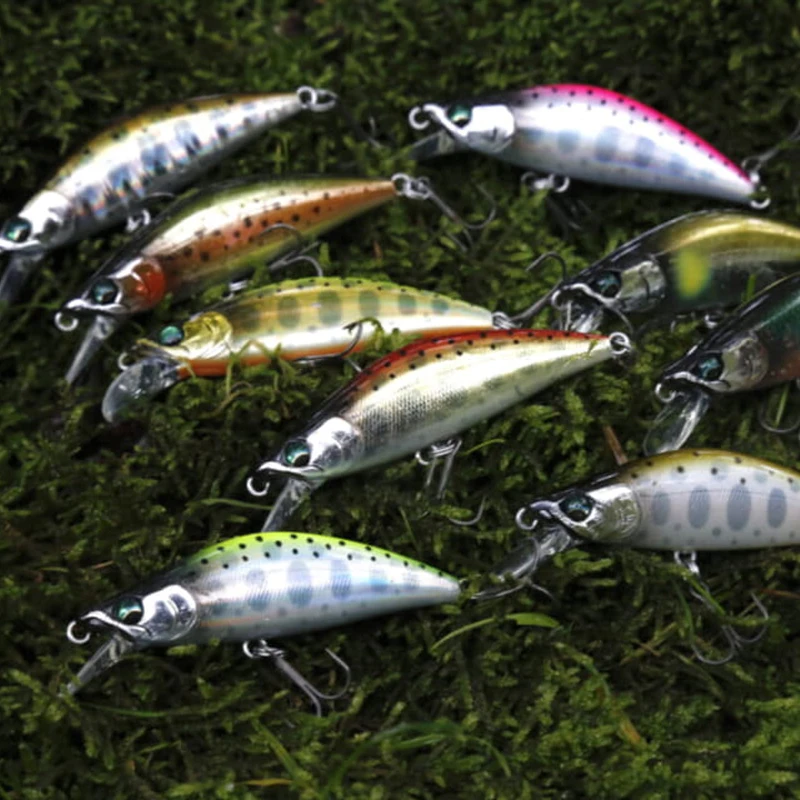 1 Uds pesca 5cm 5,2g Swimbaits Bass pez grande Crankbaits señuelo de pesca Wobblers flotantes para Lucio Minnow señuelo aparejos de pesca - imagen 5