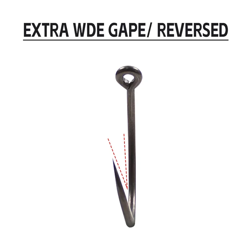 10 piezas de anzuelo de pesca de carpa tamaño 1 2 4 6 recubrimiento de PTFE micro bardado/recubrimiento de PTFE sin púas para aparejos terminales de pesca de carpa - imagen 4