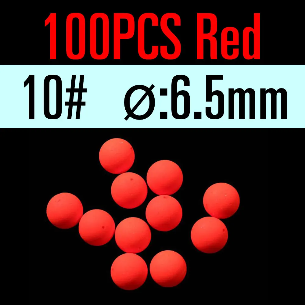 100PC Red Size10