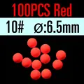 100PC Red Size10