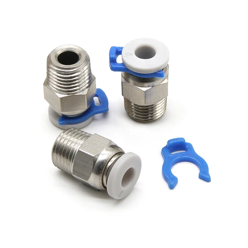 Tubo de PTFE Serie XS, tubo de ajuste rápido de 1 piezas, accesorio neumático de empuje de 1,75mm, filamento de impresora 3D, pieza de D4-d2 - imagen 5