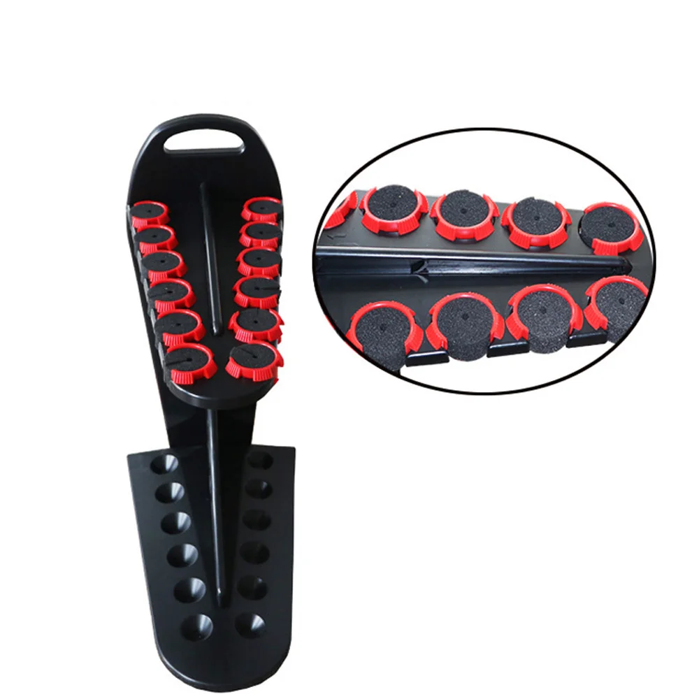 Estante de almacenamiento para caña de pescar, soporte de suelo competitivo para aparejos al aire libre, herramienta de accesorios de pesca, 12 agujeros, nuevo - imagen 5