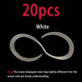 20pcs S White