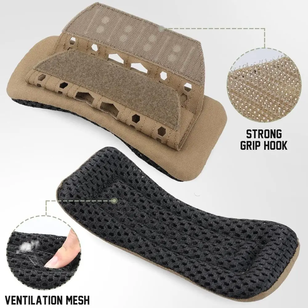 Mochila transpirable, almohadilla para correa de hombro, amortiguación antideslizante, hombrera, forro de hombro duradero multifuncional para exteriores - imagen 3