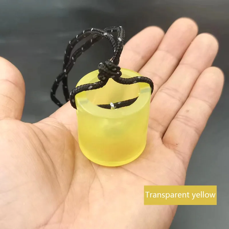 2 uds Bell Target tirachinas al aire libre práctica de tiro silicona duradera - imagen 3