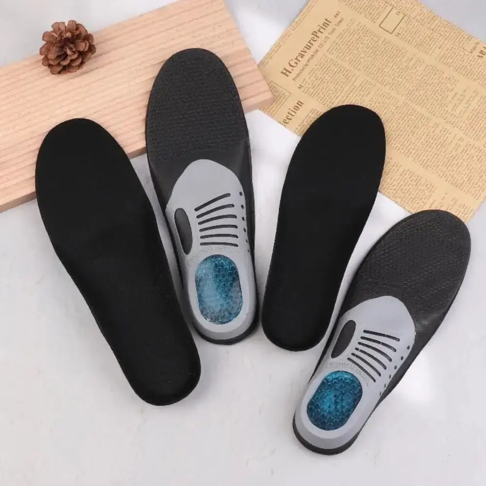 Plantillas deportivas para correr, Material de Gel, soporte ortopédico elástico suave, inserciones ortopédicas, amortiguación cómoda a prueba de golpes, 1 par - imagen 5