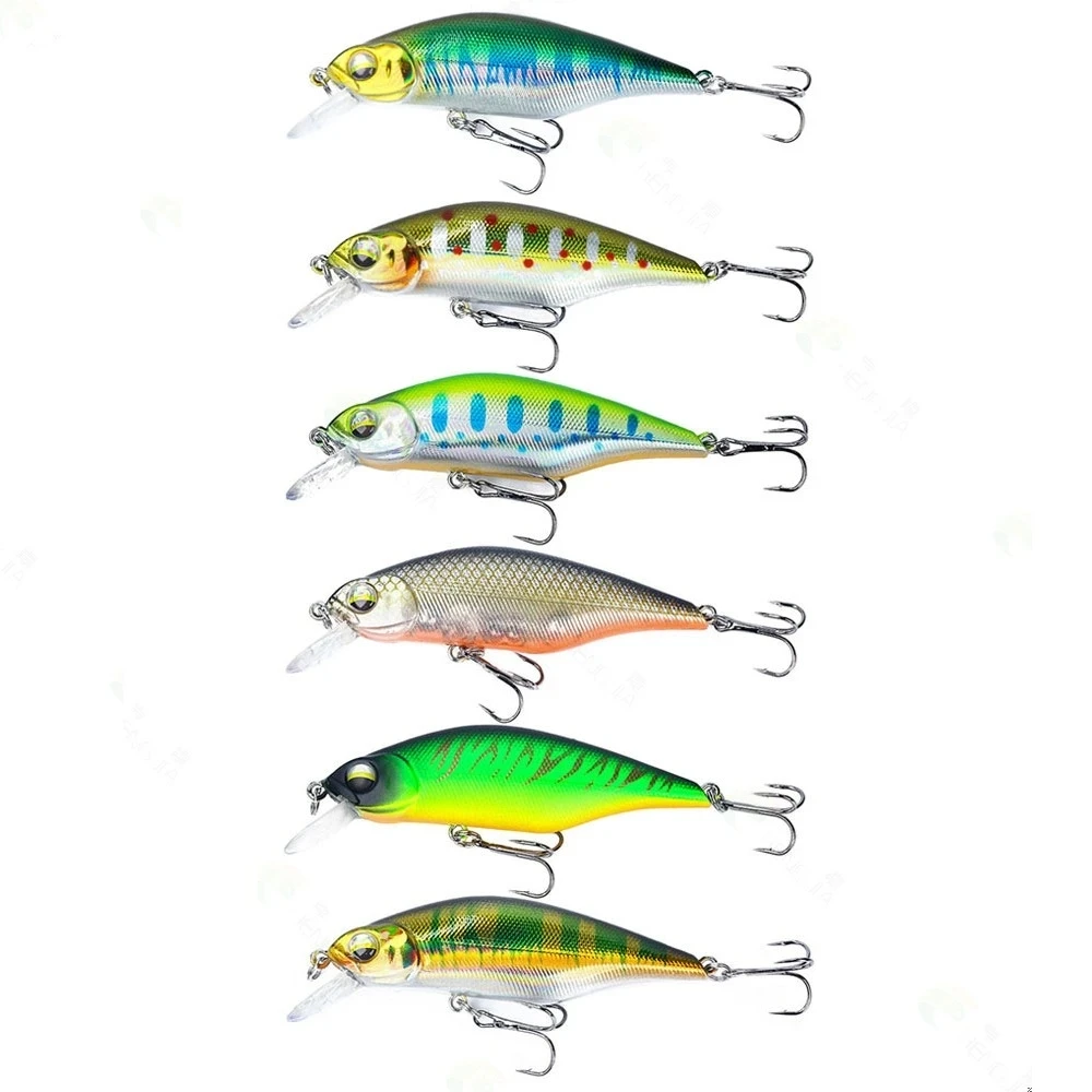Crankbait flotante con ojos 3D – Señuelo wobbler para vinilo - imagen 3