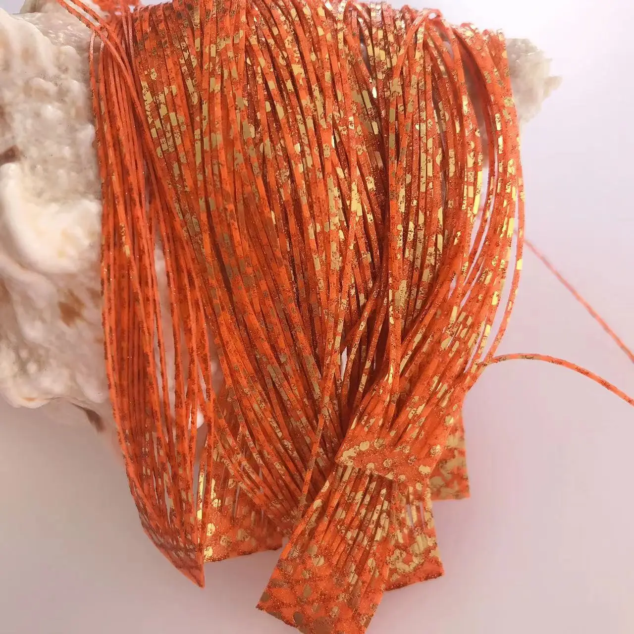 Capas de falda de silicona para señuelo de pesca, Material de falda de silicona para artesanía de aparejos, Spinner DIY, plantillas de goma, Buzzbait 8850-017 - imagen 3