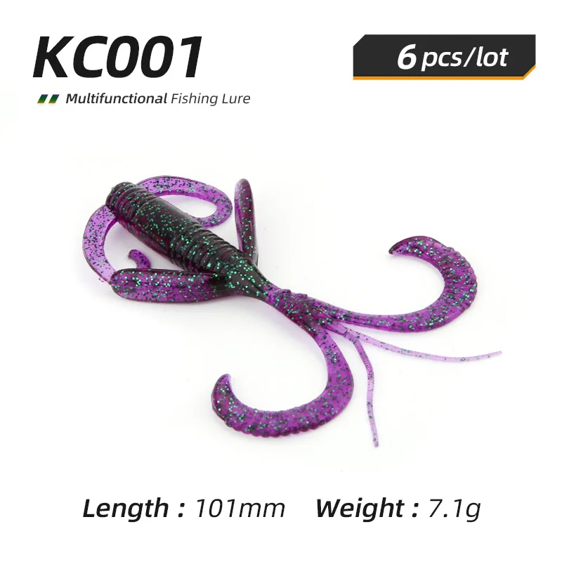 ¡Experimenta la emoción de la pesca con nuestro versátil señuelo de pesca multifuncional KCO01!