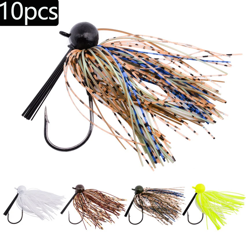 10 Uds 7G/10G/14G/21G cebo Finesse Chatter Spinnerbait señuelo de pesca sin malezas Buzzbait Wobbler Chatterbait para lubina Pike Walleye - imagen 2