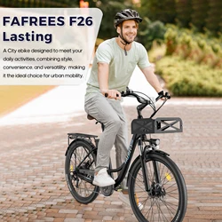 FAFREES F26 – Bicicleta eléctrica montaña 250W 36V20Ah