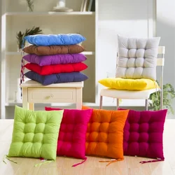 Cojín de Asiento 35x35cm con Ataduras – Silla, Oficina y Cocina