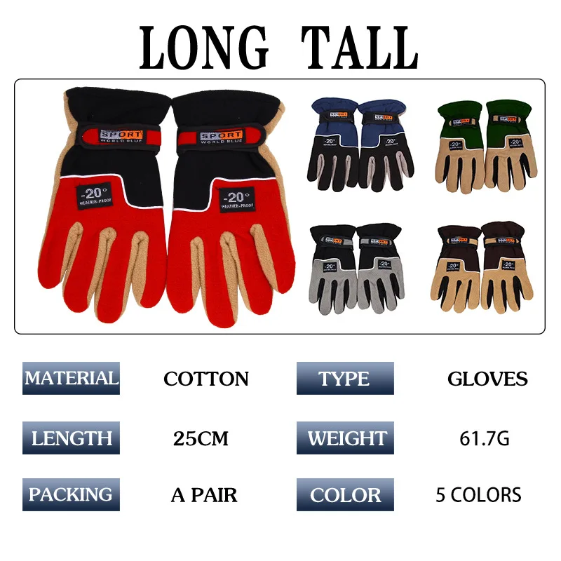 Guantes de pesca de invierno antideslizantes para proteger la mano de los rasguños de los pinchazos, guantes de pesca profesionales - imagen 2