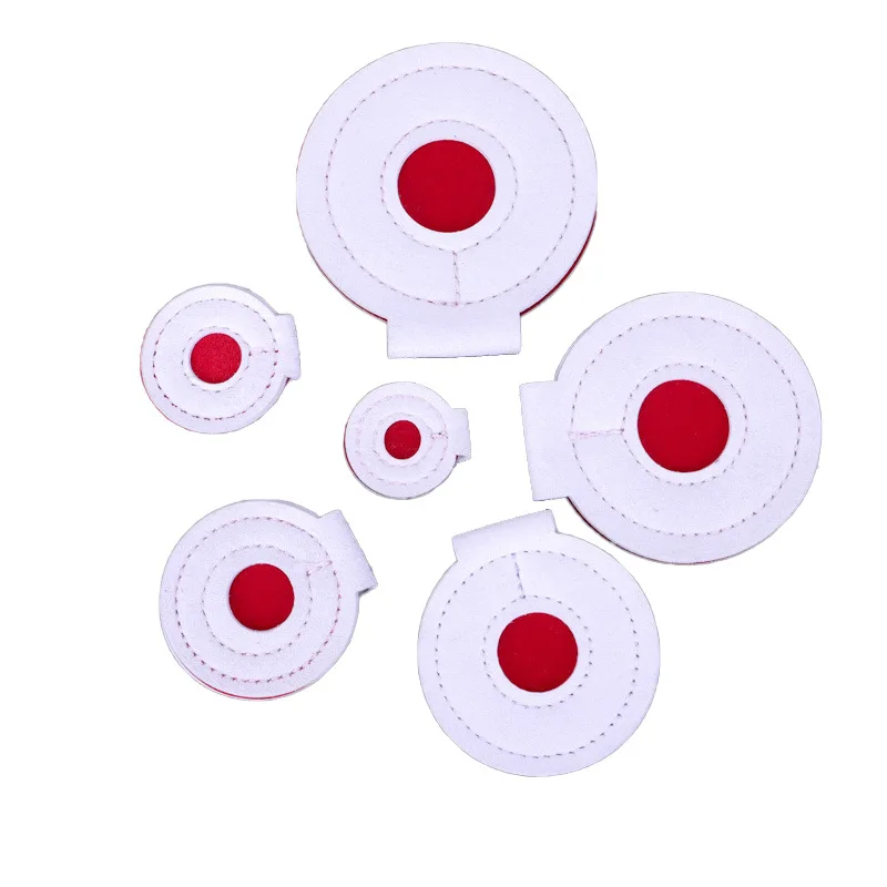 Tirachinas objetivo Bullseye 3/4/5/6/7/8cm Material de microfibra tiro de entrenamiento - imagen 5