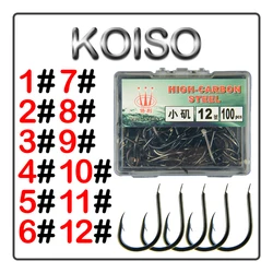 Anzuelos KOISO con púas para pesca en roca
