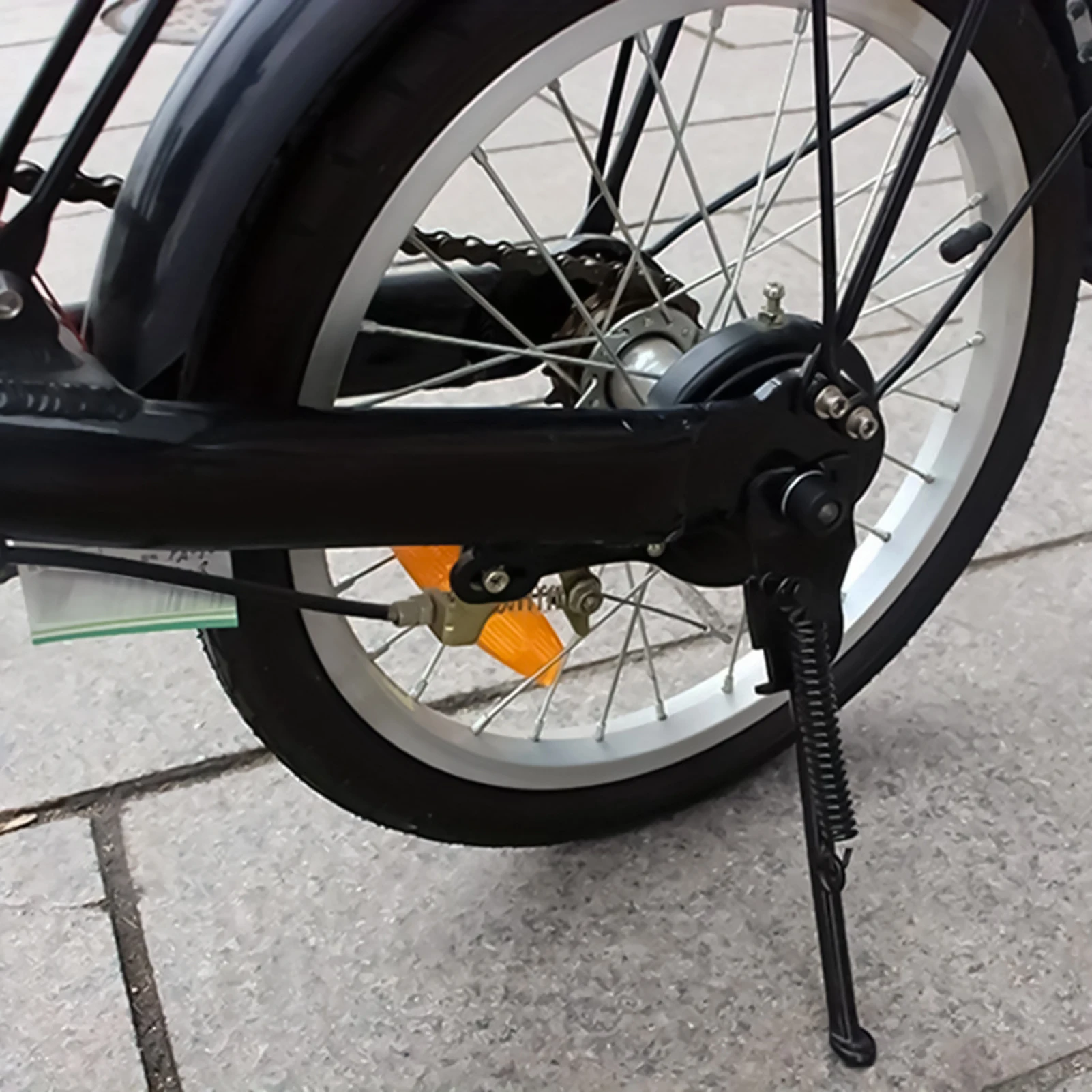 Soporte Universal para bicicleta de 14/18/20 pulgadas, aleación de hierro duradera, pie sin patadas para bicicleta eléctrica, accesorio para ciclismo y motocicleta