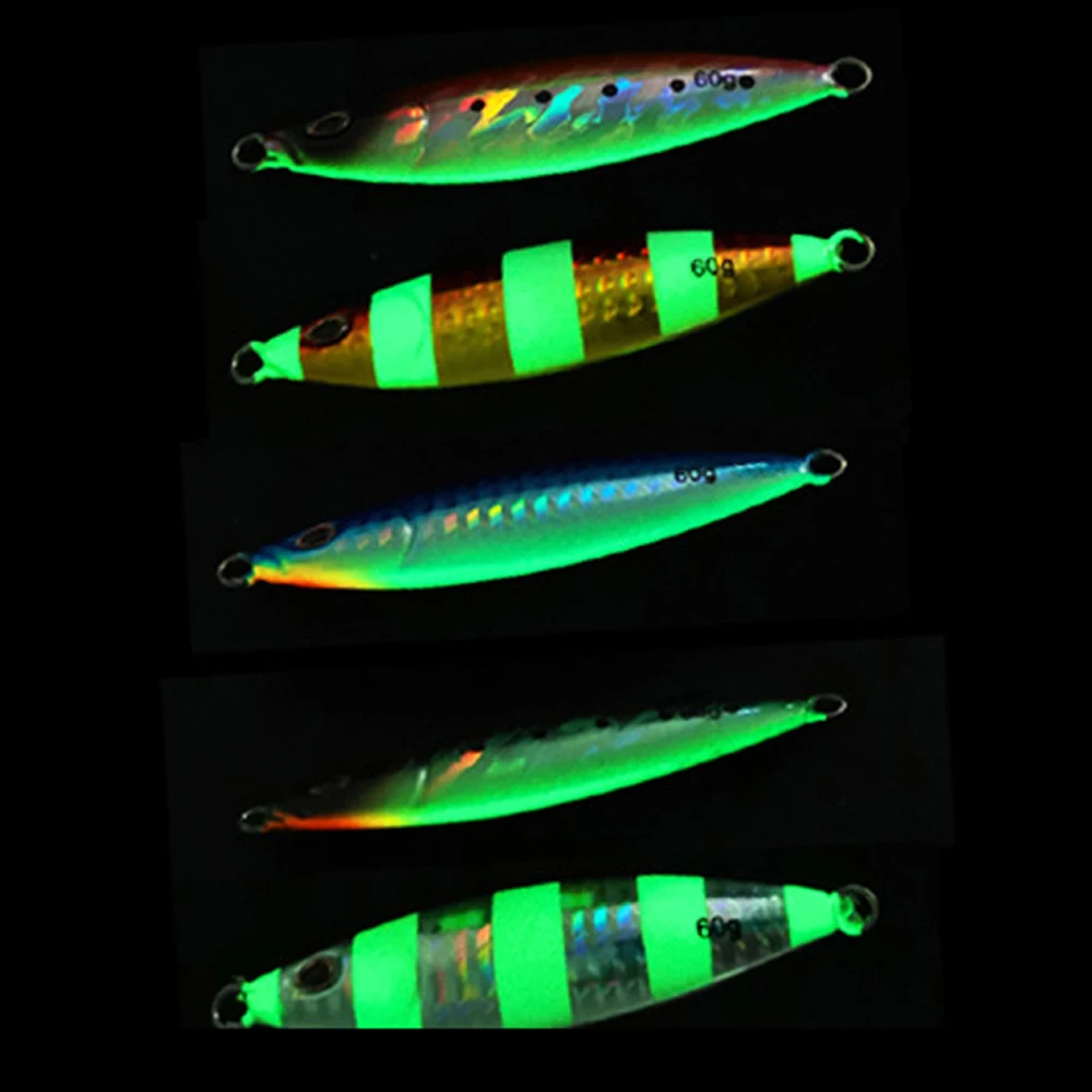 VOLIN-señuelo de pesca de Metal para curricán en el océano, cebo duro de 40g, 60g, 80g, 100g, 120g, 1 unidad, nuevo modelo - imagen 3