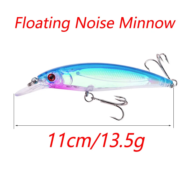 Señuelo Minnow Proleurre – Cebo artificial wobbler para bass y pike