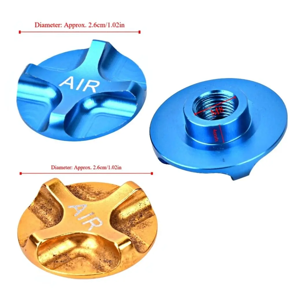 Cubierta de horquilla de suspensión de bicicleta de aleación de aluminio hermética 2 colores disponibles tapa de horquilla delantera de bicicleta accesorio ligero para bicicleta reparación de bicicletas - imagen 3