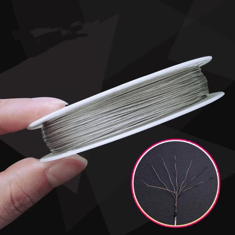 Sedal de Pesca de Mar, alambre de acero inoxidable, antimordedura, fuerte tensión, línea principal, aparejos, cuerda, panes, herramientas - imagen 3