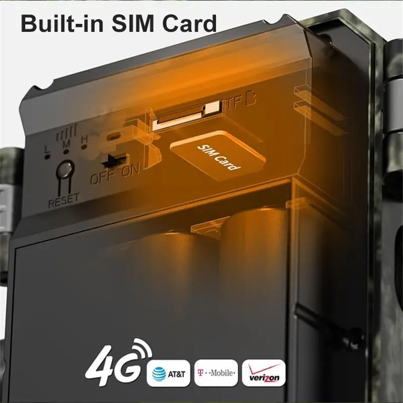 Cámara caza solar 4G HD – Visión nocturna a color y vigilancia móvil - imagen 2