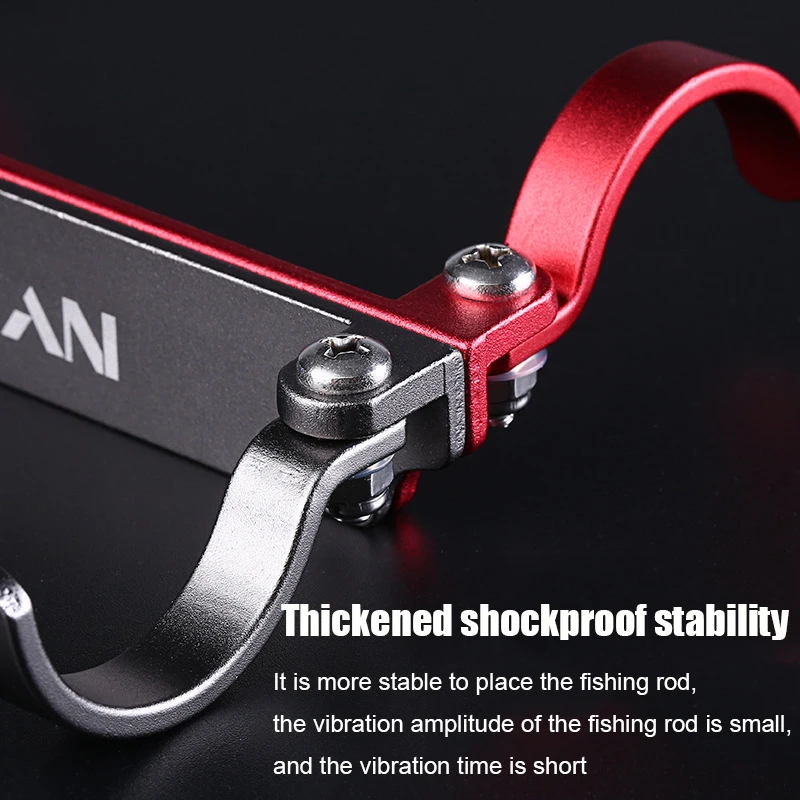 Caja de pesca de aleación de aluminio y magnesio, accesorio colgante, portátil - imagen 3