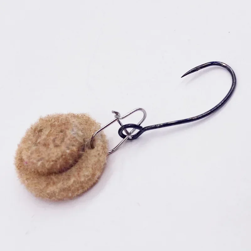 2 uds 1,0g Metal carretera Submicro Material carretera Submicro cebo un solo gancho Micro Material trucha caballo boca botón lentejuelas pesca - imagen 3