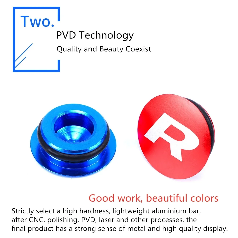 Bicicleta de montaña con arandela impermeable, soporte inferior de fijación, tapa de manivela de bicicleta, cubierta de manivela, juego de brazo de manivela, tapa de tornillo - imagen 4