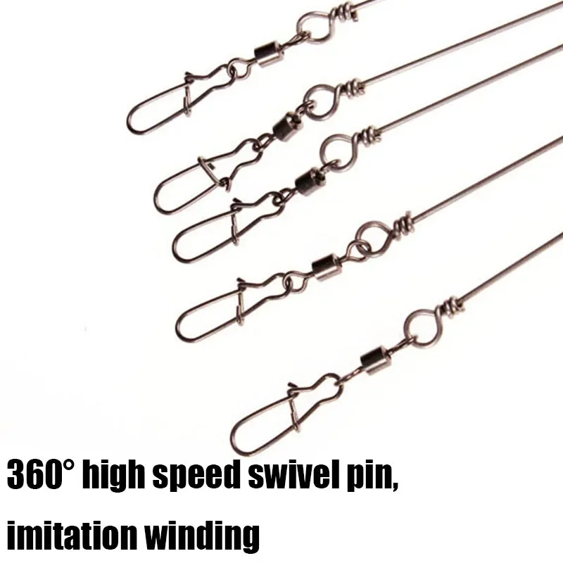 Aparejo Alabama de acero inoxidable, señuelo giratorio, grupo de aparejos de pesca, cebo de pesca 3D de alta calidad, 21cm, 9 señuelos, accesorios, 1 ud. - imagen 5