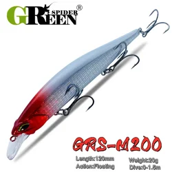 GREENSPIDER Wobblers Flotantes y Hundimiento Lento