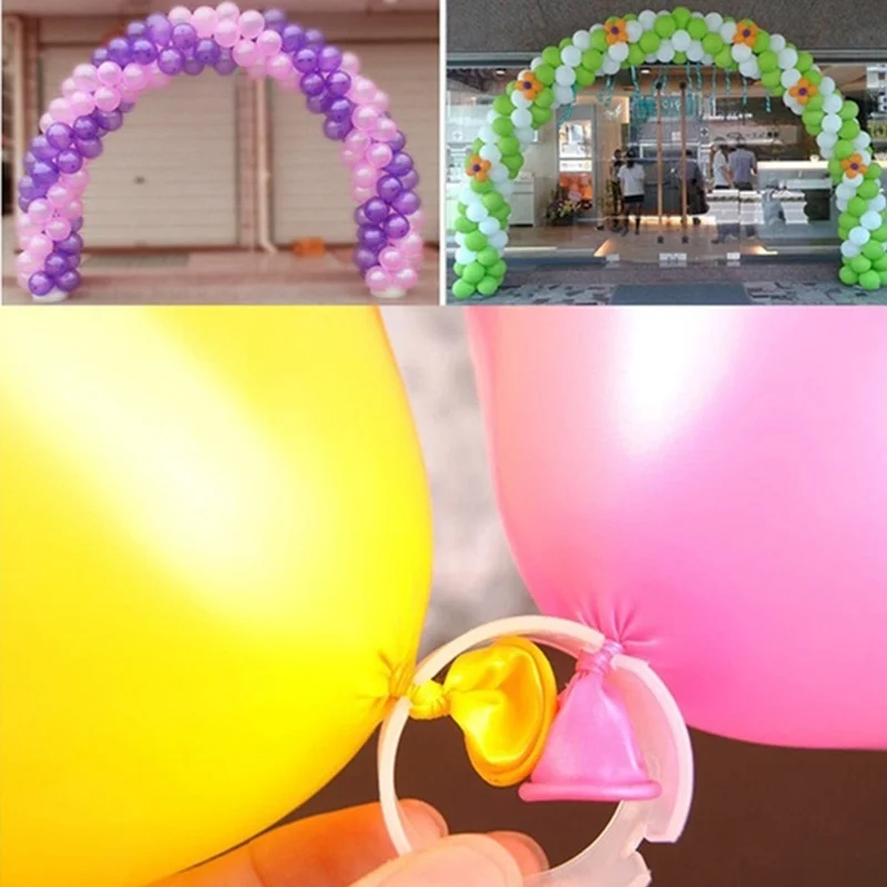 Hebilla de anillo Circular para arco de globo, accesorios de fabricación, 50 piezas, apertura de boda, centro comercial, soporte de puerta - imagen 2