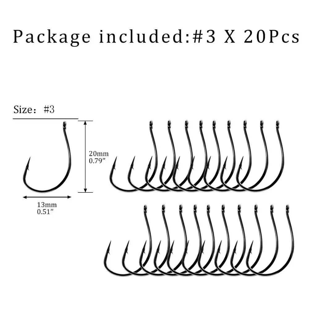 20pcs size 3