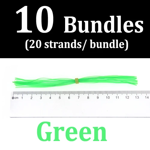 10 bundles green