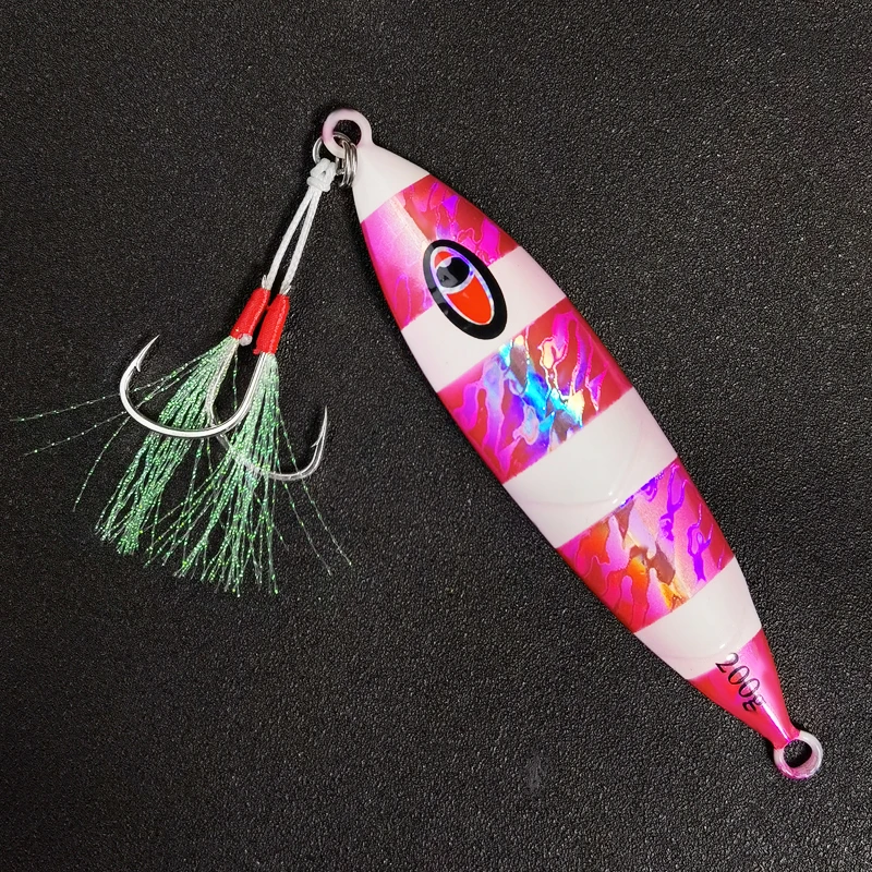 TEASER 10 unids/lote profesional de agua salada alto carbono Jigging gancho de asistencia doble carpa pesca en hielo Snap Circle anzuelo Accesorios - imagen 5