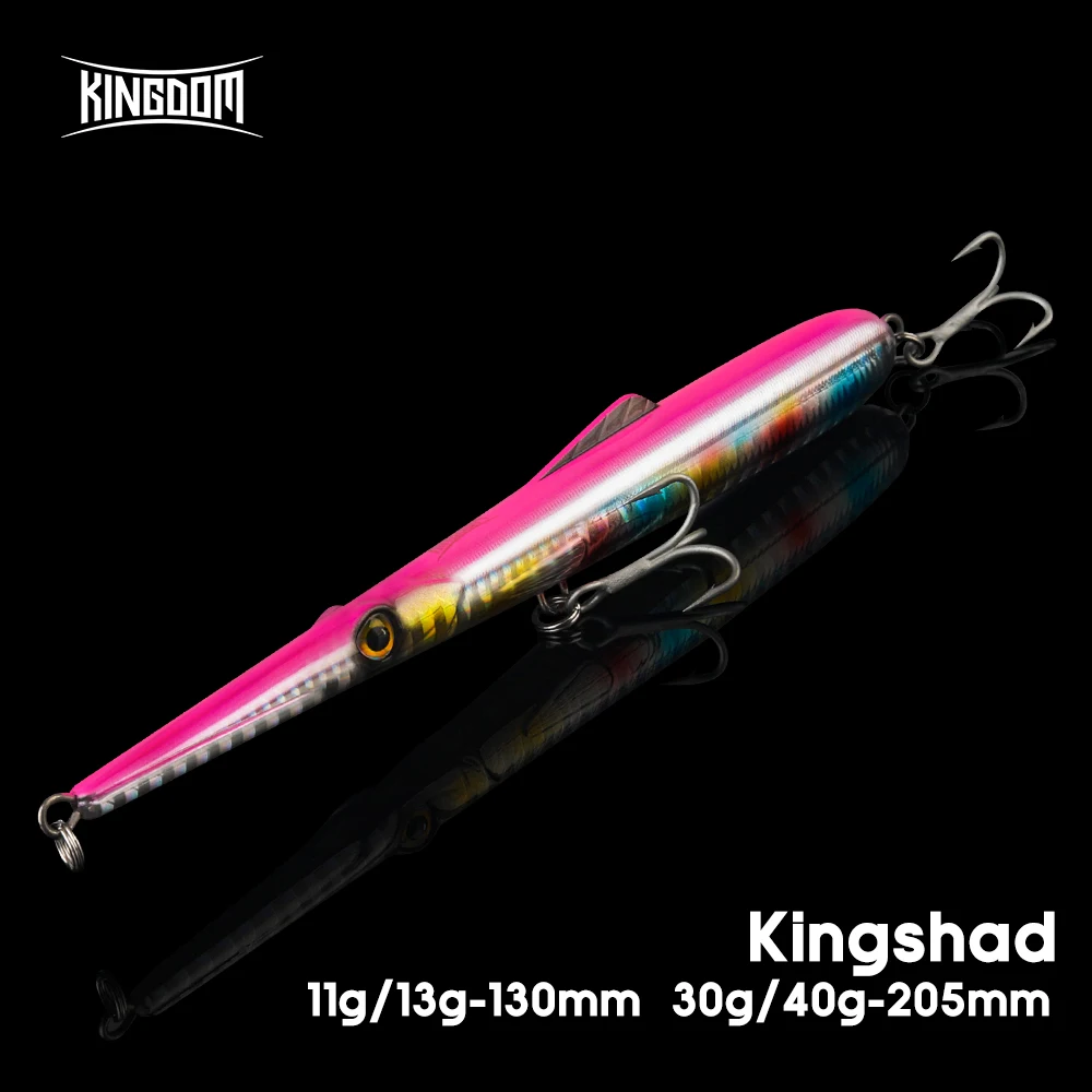 Kingdom Wobbler flotante – Señuelo de superficie para lubina