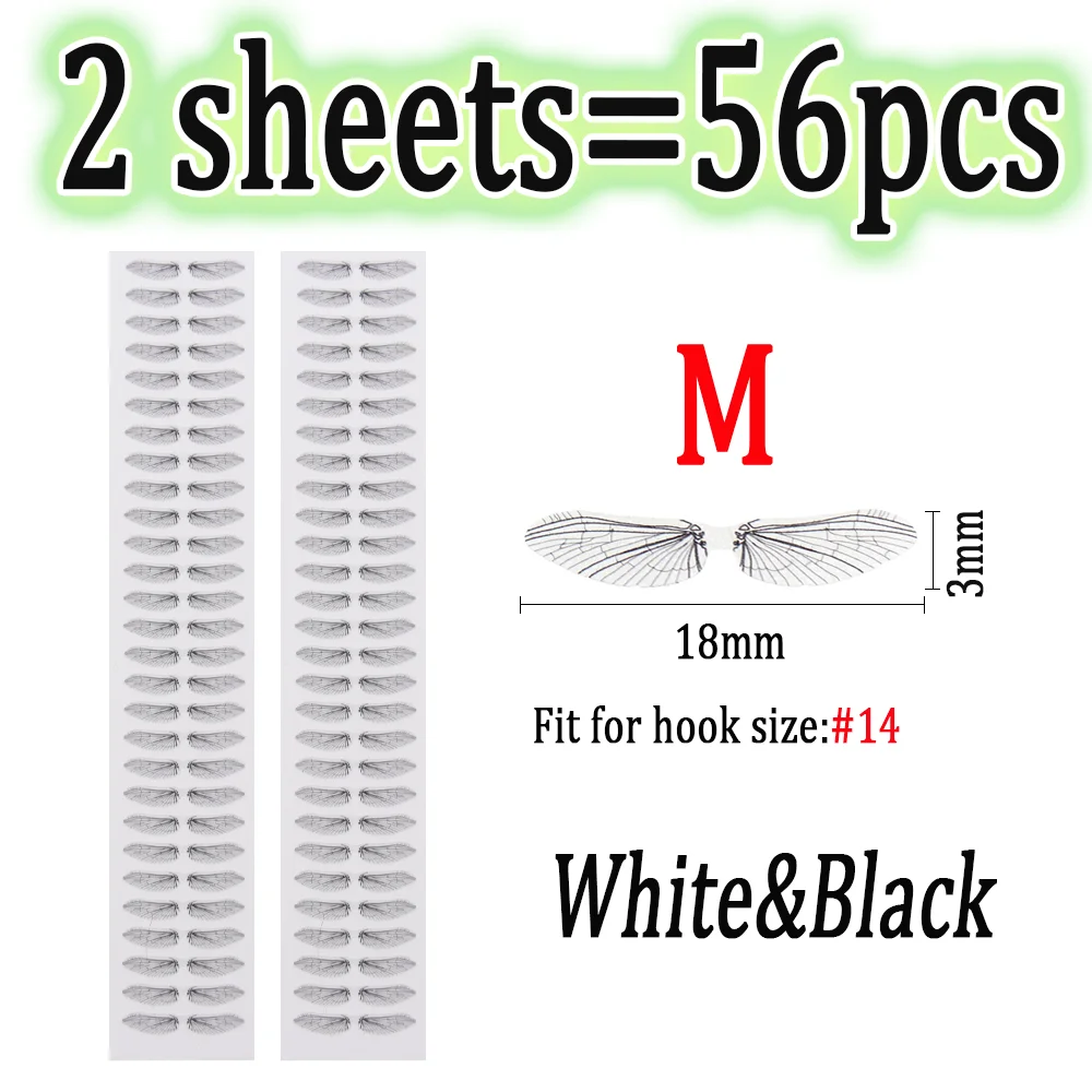 2sheets Wh andBk M