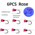 6PCS Rose