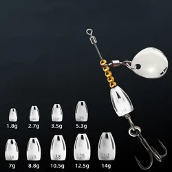 Spinner Bait de Acero – Señuelo Giratorio para Predadores
