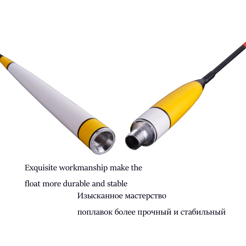Flotador luminoso balsa recargable con batería LED para pesca - imagen 2