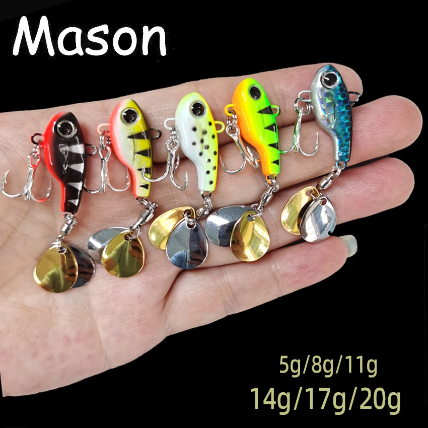 Señuelo Mini VIB metálico 10g – Crankbait vibrante de hundimiento - imagen 2