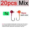 20 piezas Mix 5g