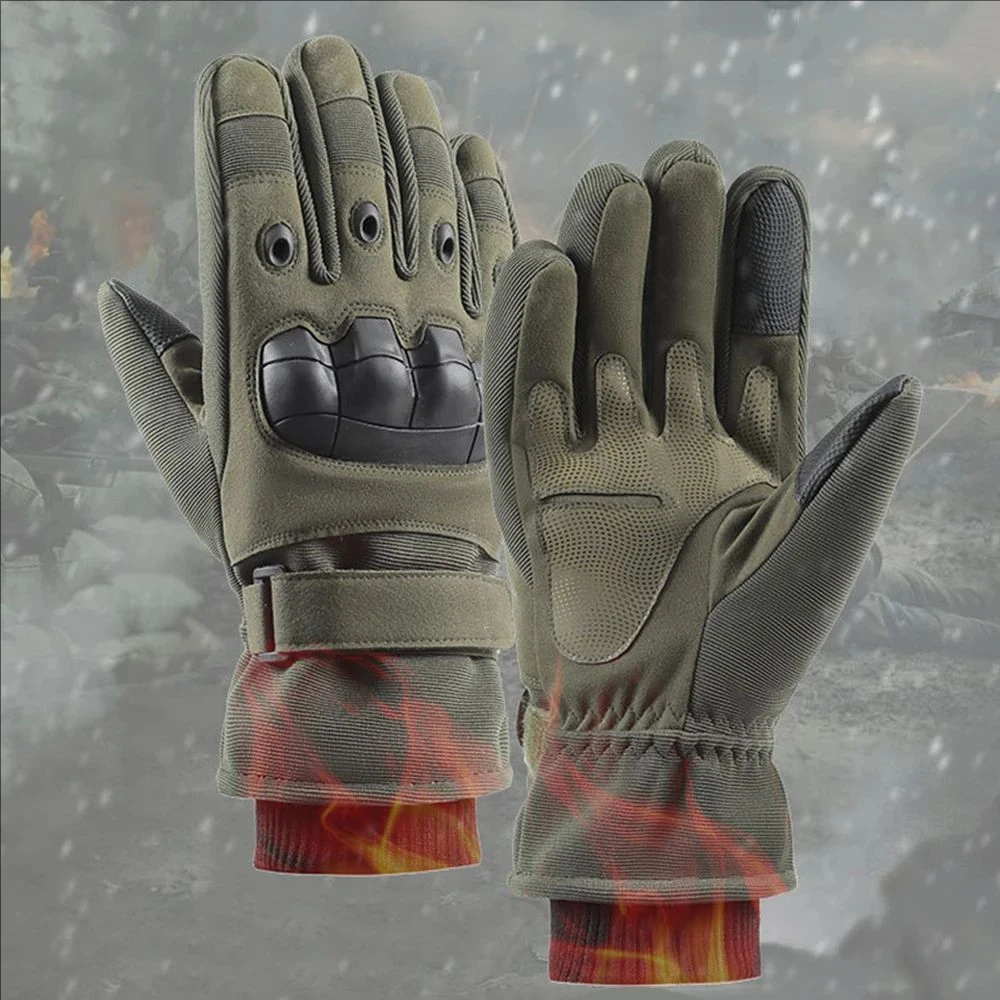 Guantes de pesca tácticos impermeables para invierno – Protección total - imagen 5