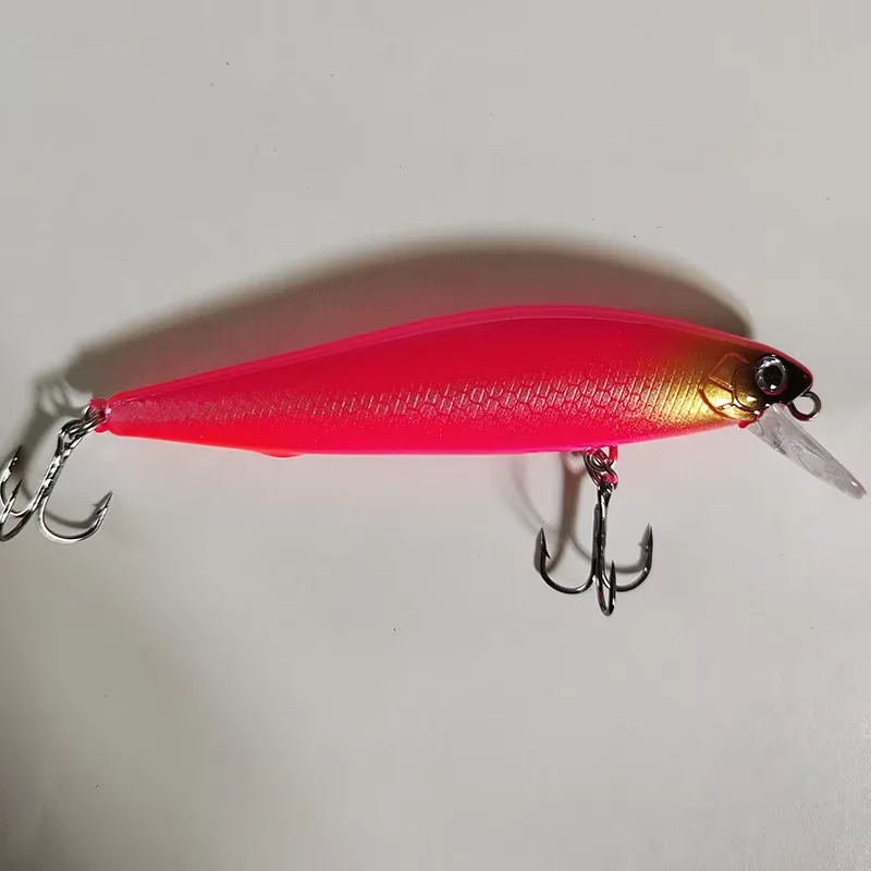 Señuelo de pesca Minnow, cebo Artificial de fundición larga, Swimbaits de plástico suave, Crankbait, lubina, salmón, Lucio, perca, aparejos - imagen 4