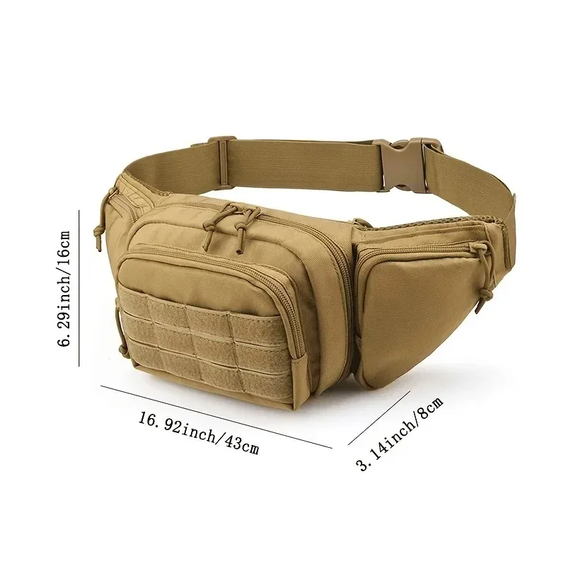 Riñonera táctica invisible para pesca – Bolsa portátil de accesorios - imagen 2