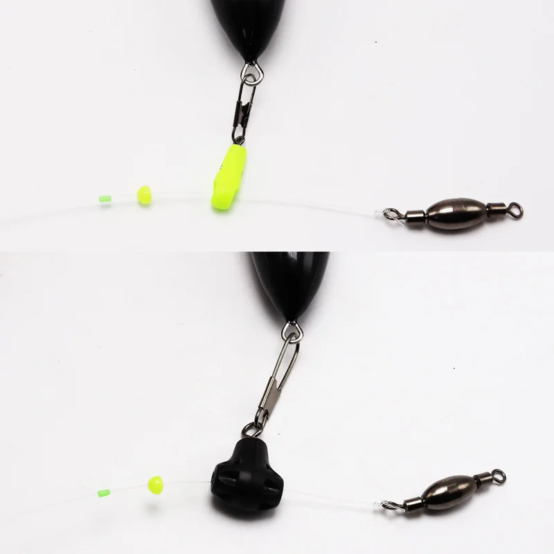 ZYZ conector de flotador de pesca en roca de mar, acero inoxidable, Linker largo estándar, anillo de conexión de hebilla flotante, flotador Vertical - imagen 4