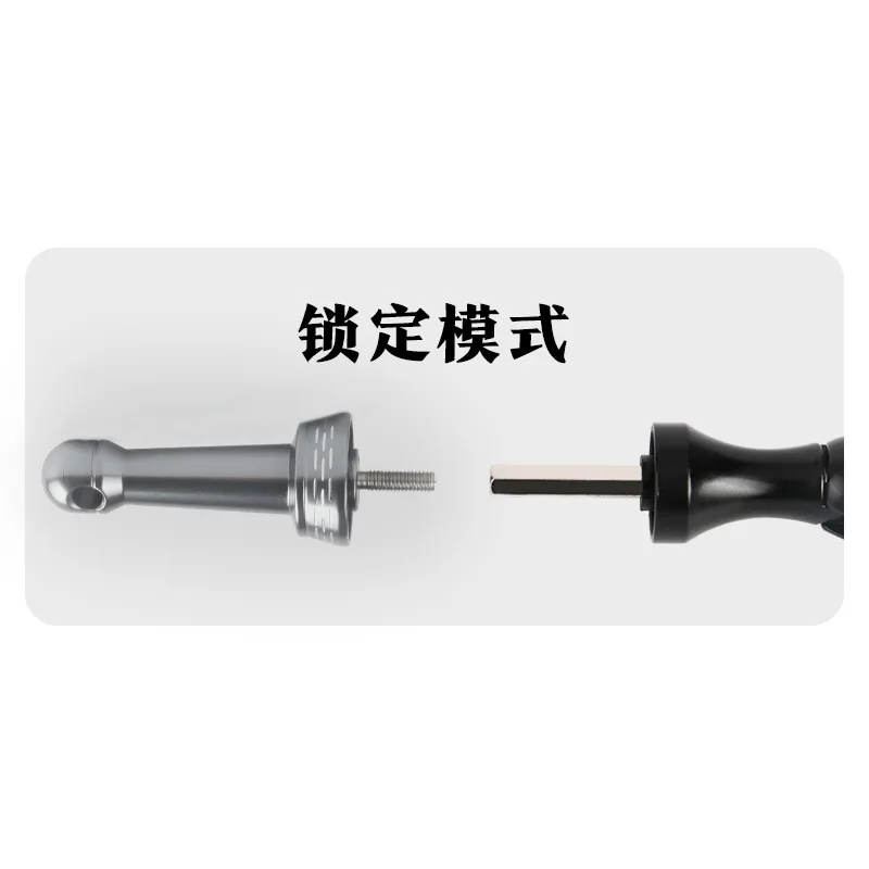 Carrete de pesca de aleación de aluminio, estabilizador de mango de equilibrio, soporte de equilibrio ligero, repuesto de accesorios de pesca - imagen 4