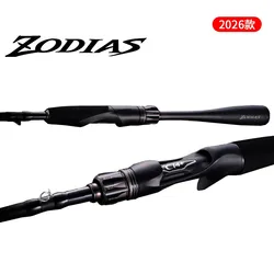 ZODIAS 2026 Caña de Pescar Lanzamiento para Perca – Mango Recto