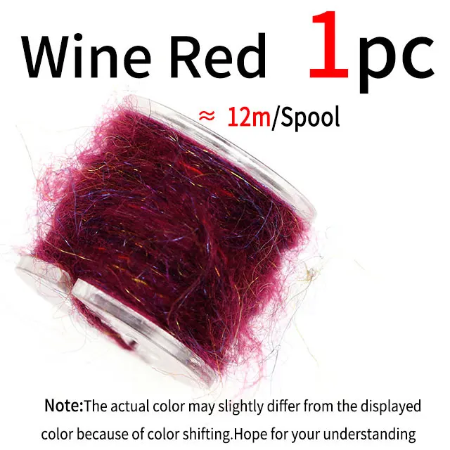 1 spool wine red