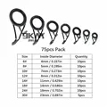 75Pcs Size 6-30